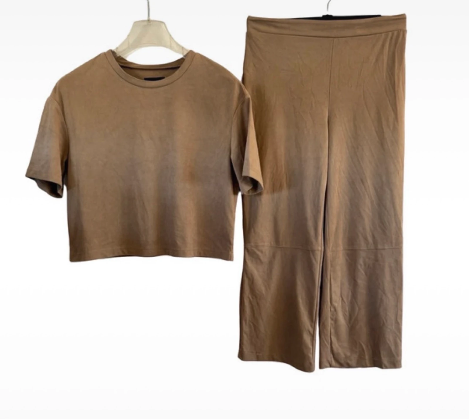 Lefties suèdelook set beige talla S – photo 3